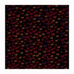 Pattern Ha Ha Ha  Abstract Black Dark Doodle Hahaha Pattern Physco Medium Glasses Cloth