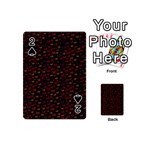 Pattern Ha Ha Ha  Abstract Black Dark Doodle Hahaha Pattern Physco Playing Cards 54 Designs (Mini)