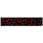 Pattern Ha Ha Ha  Abstract Black Dark Doodle Hahaha Pattern Physco Small Premium Plush Fleece Scarf