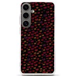 Pattern Ha Ha Ha  Abstract Black Dark Doodle Hahaha Pattern Physco Samsung Galaxy S24 Ultra 6.9 Inch TPU UV Case