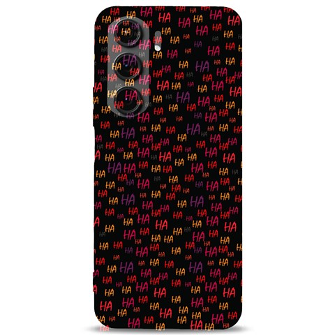 Pattern Ha Ha Ha  Abstract Black Dark Doodle Hahaha Pattern Physco Samsung Galaxy S24 Plus 6.7 Inch Black TPU UV Case from ArtsNow.com Front