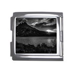 Nahuel huapi lake and andes range mountains landscape, bariloche, argentina Mega Link Italian Charm (18mm)