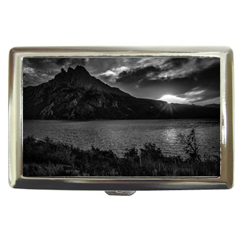 Nahuel huapi lake and andes range mountains landscape, bariloche, argentina Cigarette Money Case from ArtsNow.com Front