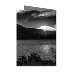 Nahuel huapi lake and andes range mountains landscape, bariloche, argentina Mini Greeting Cards (Pkg of 8)