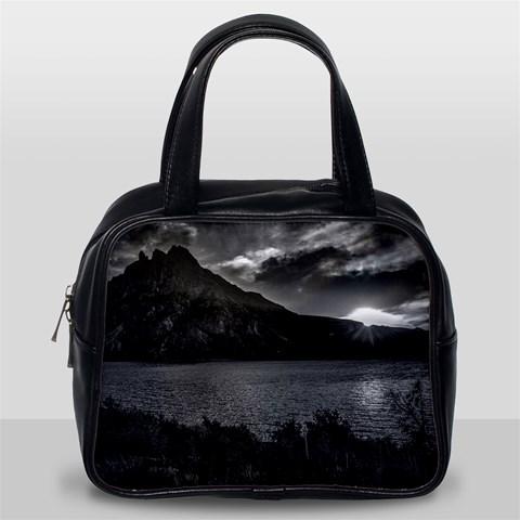 Nahuel huapi lake and andes range mountains landscape, bariloche, argentina Classic Handbag (One Side) from ArtsNow.com Front