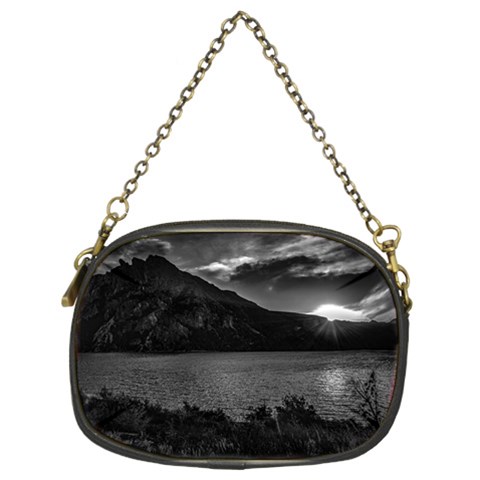 Nahuel huapi lake and andes range mountains landscape, bariloche, argentina Chain Purse (Two Sides) from ArtsNow.com Front