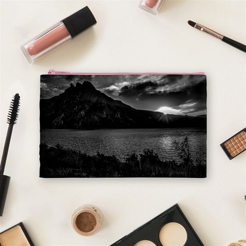 Nahuel huapi lake and andes range mountains landscape, bariloche, argentina Cosmetic Bag (Medium) from ArtsNow.com Front