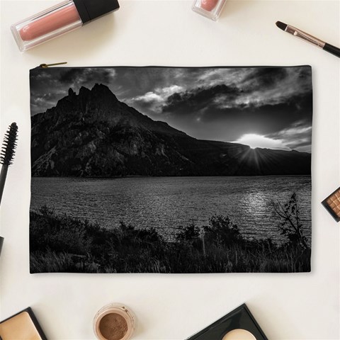 Nahuel huapi lake and andes range mountains landscape, bariloche, argentina Cosmetic Bag (XL) from ArtsNow.com Front