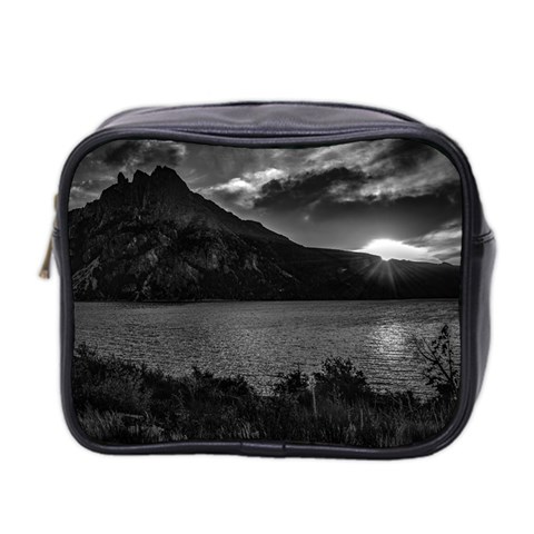 Nahuel huapi lake and andes range mountains landscape, bariloche, argentina Mini Toiletries Bag (Two Sides) from ArtsNow.com Front