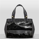 Nahuel huapi lake and andes range mountains landscape, bariloche, argentina Oversize Office Handbag (2 Sides)