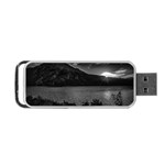 Nahuel huapi lake and andes range mountains landscape, bariloche, argentina Portable USB Flash (One Side)