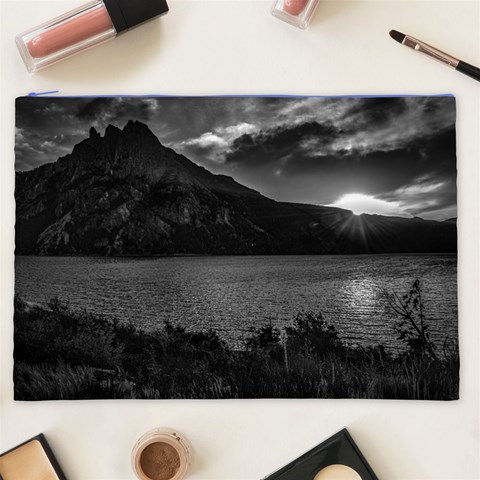 Nahuel huapi lake and andes range mountains landscape, bariloche, argentina Cosmetic Bag (XXL) from ArtsNow.com Front