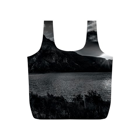 Nahuel huapi lake and andes range mountains landscape, bariloche, argentina Full Print Recycle Bag (S) from ArtsNow.com Back