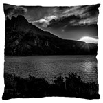 Nahuel huapi lake and andes range mountains landscape, bariloche, argentina Standard Premium Plush Fleece Cushion Case (One Side)