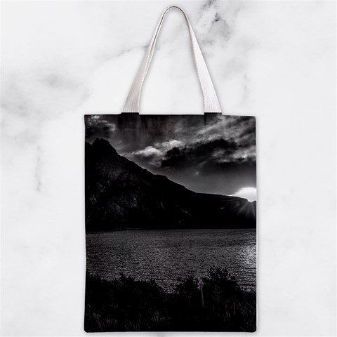 Nahuel huapi lake and andes range mountains landscape, bariloche, argentina Zipper Classic Tote Bag from ArtsNow.com Front