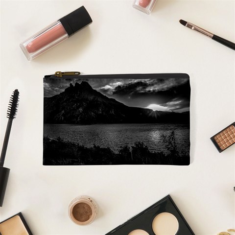 Nahuel huapi lake and andes range mountains landscape, bariloche, argentina Cosmetic Bag (XS) from ArtsNow.com Front