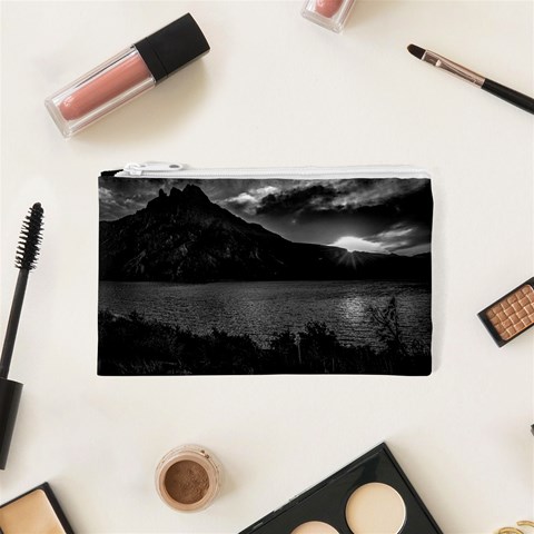 Nahuel huapi lake and andes range mountains landscape, bariloche, argentina Cosmetic Bag (XS) from ArtsNow.com Front