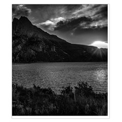 Nahuel huapi lake and andes range mountains landscape, bariloche, argentina Duvet Cover Double Side (California King Size) from ArtsNow.com Front