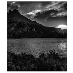 Nahuel huapi lake and andes range mountains landscape, bariloche, argentina Belt Pouch Bag (Large) from ArtsNow.com Back Strap