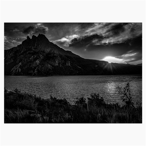 Nahuel huapi lake and andes range mountains landscape, bariloche, argentina Roll Up Canvas Pencil Holder (L) from ArtsNow.com Front