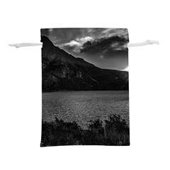 Nahuel huapi lake and andes range mountains landscape, bariloche, argentina Lightweight Drawstring Pouch (M) from ArtsNow.com Front