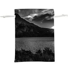 Nahuel huapi lake and andes range mountains landscape, bariloche, argentina Lightweight Drawstring Pouch (XL) from ArtsNow.com Front