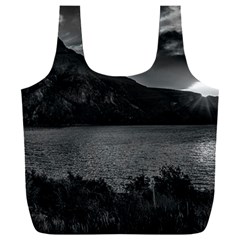 Nahuel huapi lake and andes range mountains landscape, bariloche, argentina Full Print Recycle Bag (XXXL) from ArtsNow.com Back