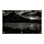 Nahuel huapi lake and andes range mountains landscape, bariloche, argentina Banner and Sign 5  x 3 