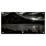 Nahuel huapi lake and andes range mountains landscape, bariloche, argentina Banner and Sign 6  x 3 