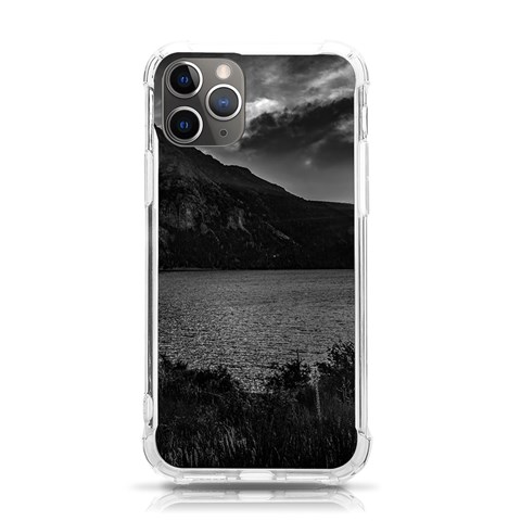 Nahuel huapi lake and andes range mountains landscape, bariloche, argentina iPhone 11 Pro 5.8 Inch TPU UV Print Case from ArtsNow.com Front