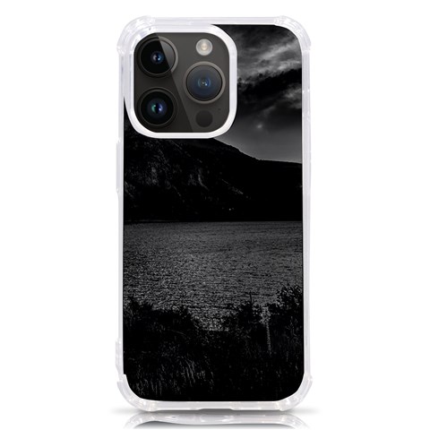 Nahuel huapi lake and andes range mountains landscape, bariloche, argentina iPhone 14 Pro TPU UV Print Case from ArtsNow.com Front