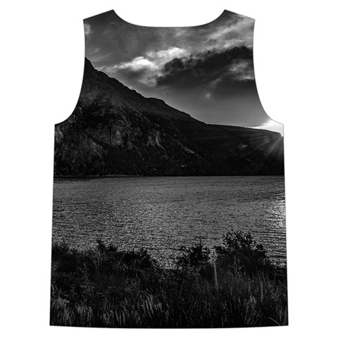 Nahuel huapi lake and andes range mountains landscape, bariloche, argentina Sleeveless Cozy Lounge Set  from ArtsNow.com Back