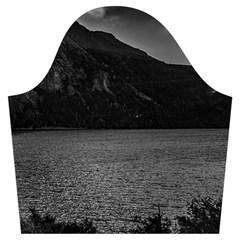 Nahuel huapi lake and andes range mountains landscape, bariloche, argentina Trumpet Sleeve Cropped Top from ArtsNow.com Sleeve Left