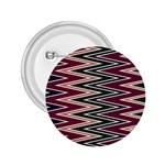 Pattern Zigzag Stripe Design 2.25  Buttons