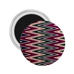 Pattern Zigzag Stripe Design 2.25  Magnets