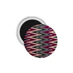 Pattern Zigzag Stripe Design 1.75  Magnets