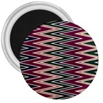 Pattern Zigzag Stripe Design 3  Magnets