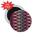 Pattern Zigzag Stripe Design 2.25  Magnets (100 pack) 