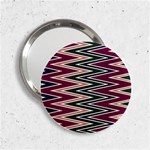 Pattern Zigzag Stripe Design 2.25  Handbag Mirrors