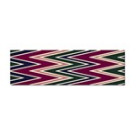 Pattern Zigzag Stripe Design Sticker (Bumper)