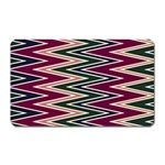 Pattern Zigzag Stripe Design Magnet (Rectangular)