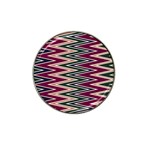 Pattern Zigzag Stripe Design Hat Clip Ball Marker