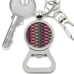 Pattern Zigzag Stripe Design Bottle Opener Key Chain