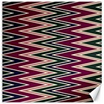 Pattern Zigzag Stripe Design Canvas 12  x 12 