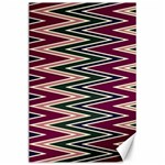 Pattern Zigzag Stripe Design Canvas 24  x 36 