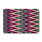 Pattern Zigzag Stripe Design Small Doormat