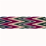 Pattern Zigzag Stripe Design Large Bar Mat