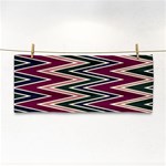 Pattern Zigzag Stripe Design Hand Towel