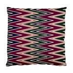 Pattern Zigzag Stripe Design Standard Cushion Case (One Side)