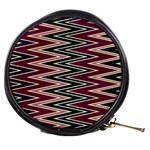 Pattern Zigzag Stripe Design Mini Makeup Bag